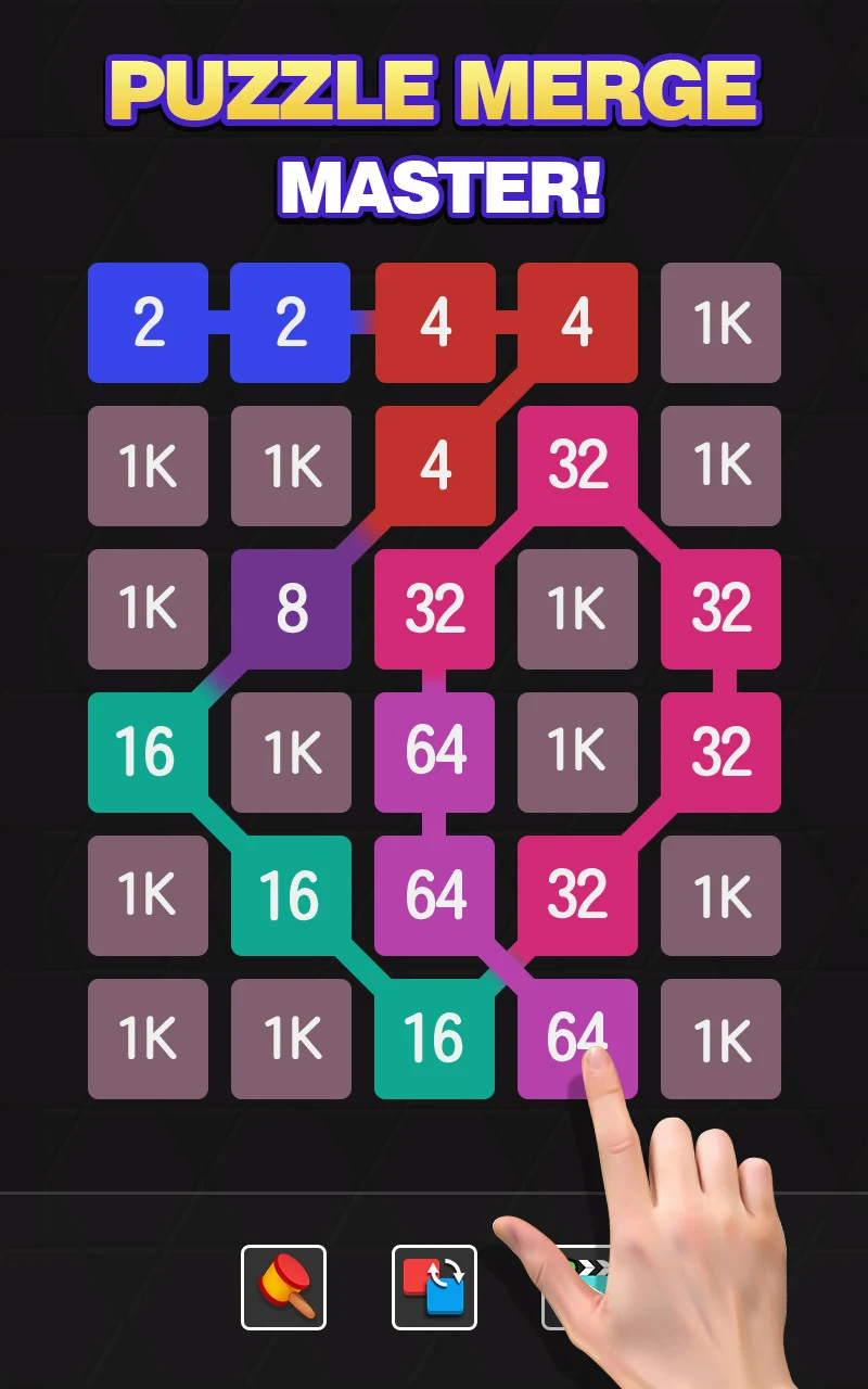 Brain Merge: 2248 Puzzle Game screenshot